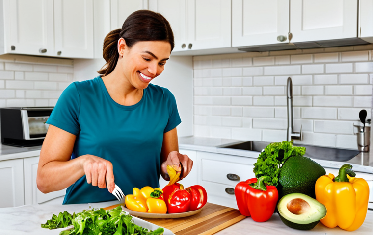채소 중심 한 그릇 식사와 함께하는 운동 루틴 - Prompt 1: Healthy Eating**