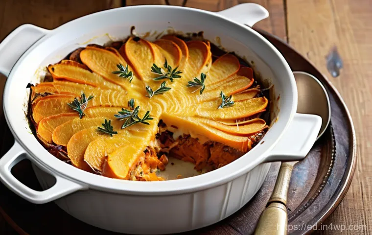 고구마와 채소로 만든 한 그릇식사 - A vibrant, artfully arranged one-bowl meal featuring beautifully steamed sweet potato slices, alongs...